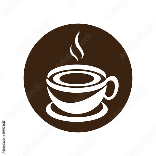 Coffee cup Logo Template icon design vector 