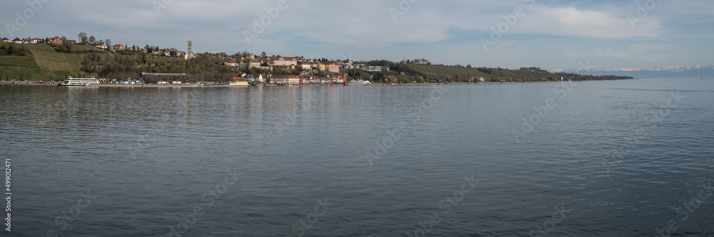 Panorama Meersburg am Bodensee Ost