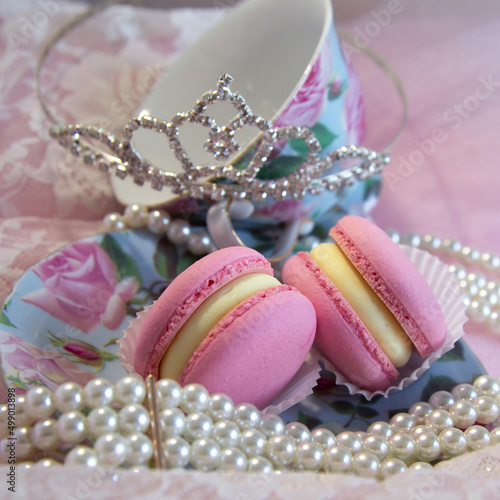 Macarons d'Amiens / Royal tea party /princess breakfast/ / elite sweets / royal dessert / Royal Tea Party/Princess Tiara Royal Breakfast
tulle
natural light