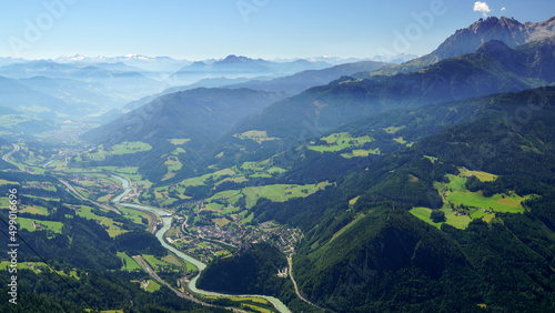 Alpy Salzburskie rzeka Salzach