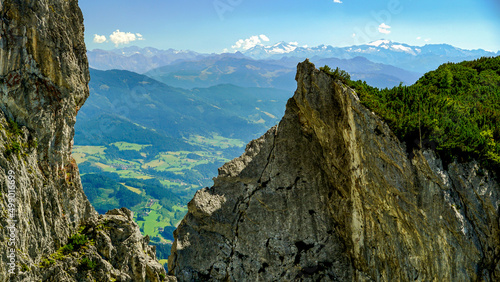 Alpy Salzburskie panorama.