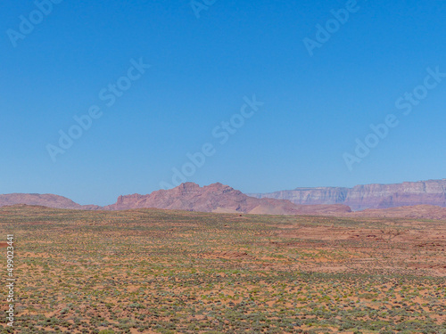 View of the desert near Page Arizona