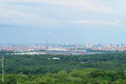 View on Berlin over Grunewald