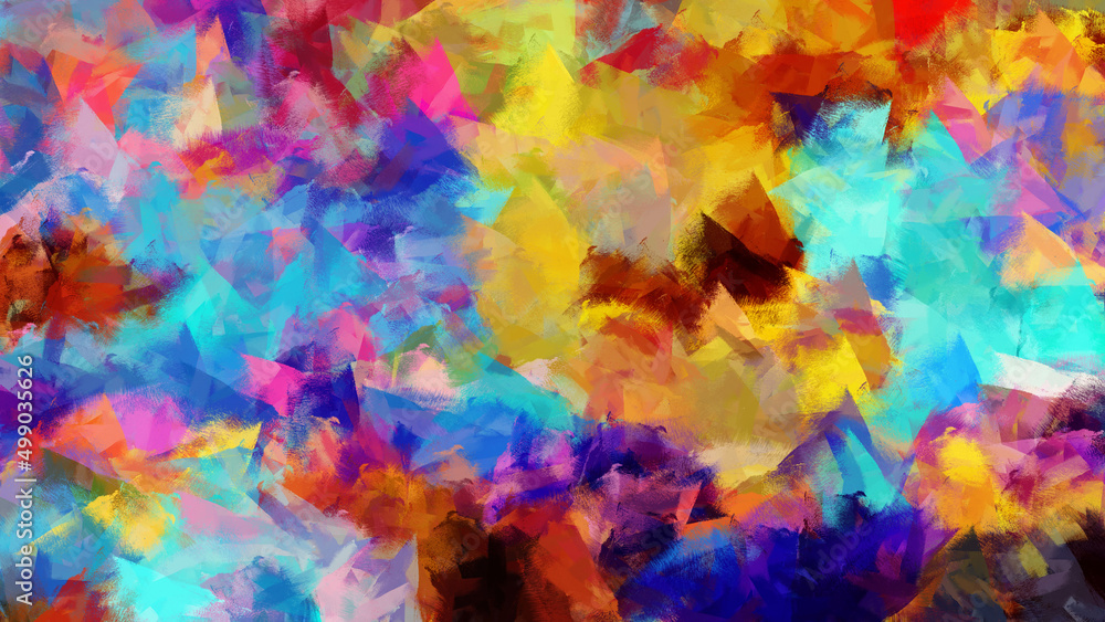 Colorful Texture Painting on Canvas with Strokes. Modern Cover Design Texture. Colorful Texture Painting on Canvas with Strokes. Modern Cover Design Texture.