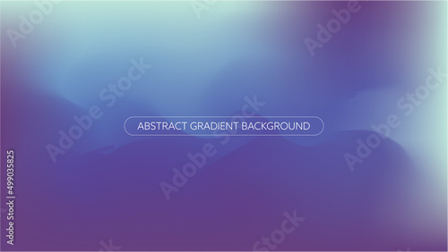 Abstract Gradient Background in Wavy Form with Dreamy Blue Color