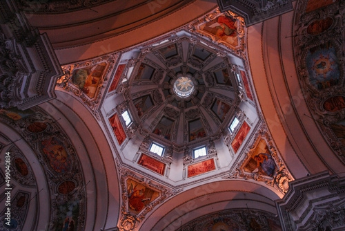 ザルツブルク大聖堂のドーム天井