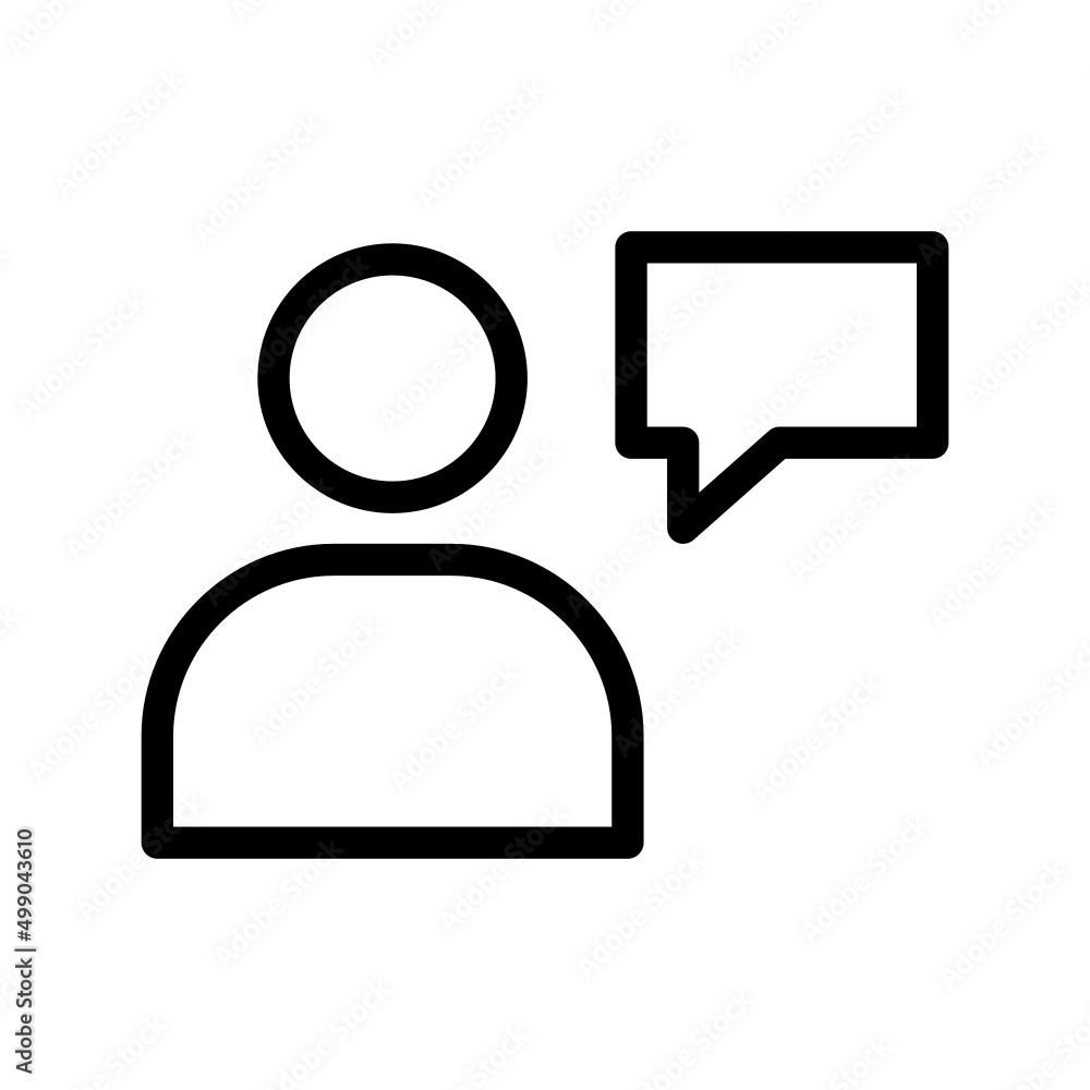 Talk Icon Vector Symbol Design Illustration Talk Icon Vector Symbol Design Illustration
