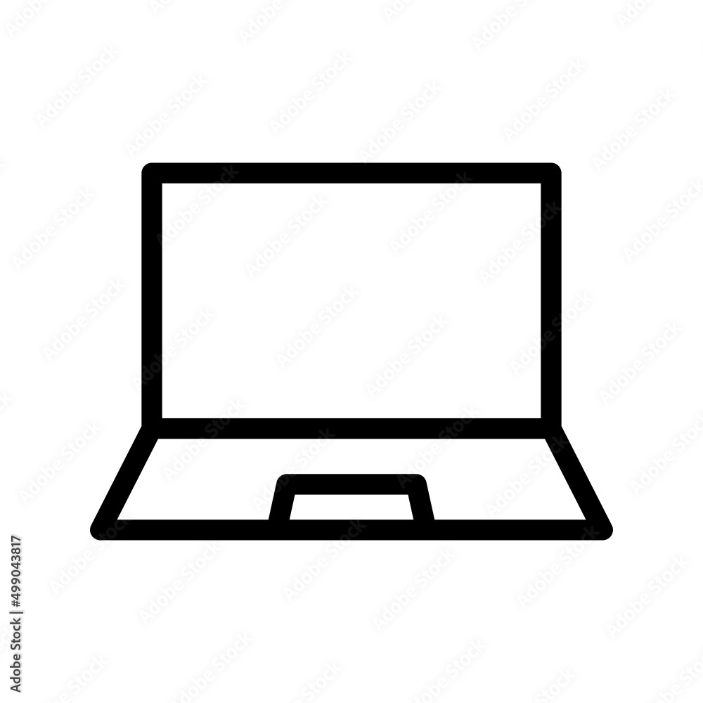 Laptop Icon Vector Symbol Design Illustration Laptop Icon Vector Symbol Design Illustration