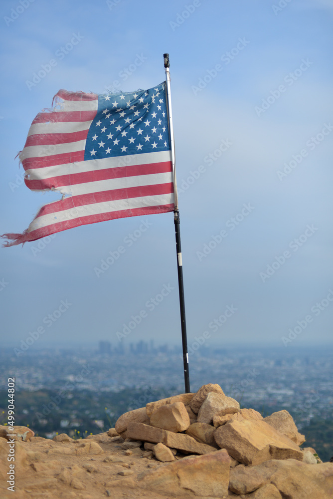 Φωτογραφία Los Angeles, California, USA - April 11, 2022: Sweeping view of Los Angeles and