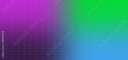 Abstract glitch art grid background image.