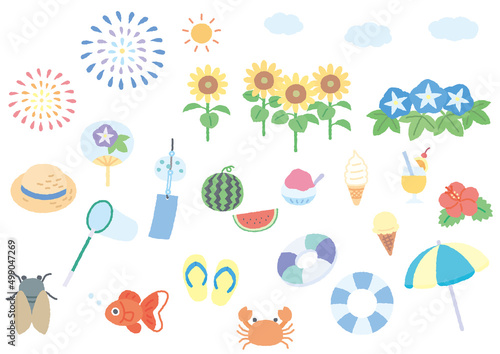 夏のイラスト