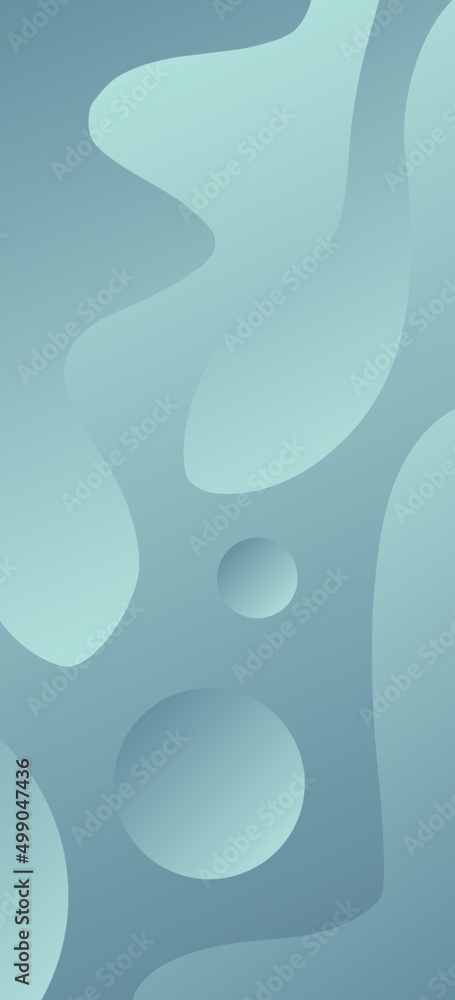 Very light blue abstract gradient fluid wallpaper. Abstract mobile wallpaper with beautiful geometric shapes. Abstract wallpaper colorful.
