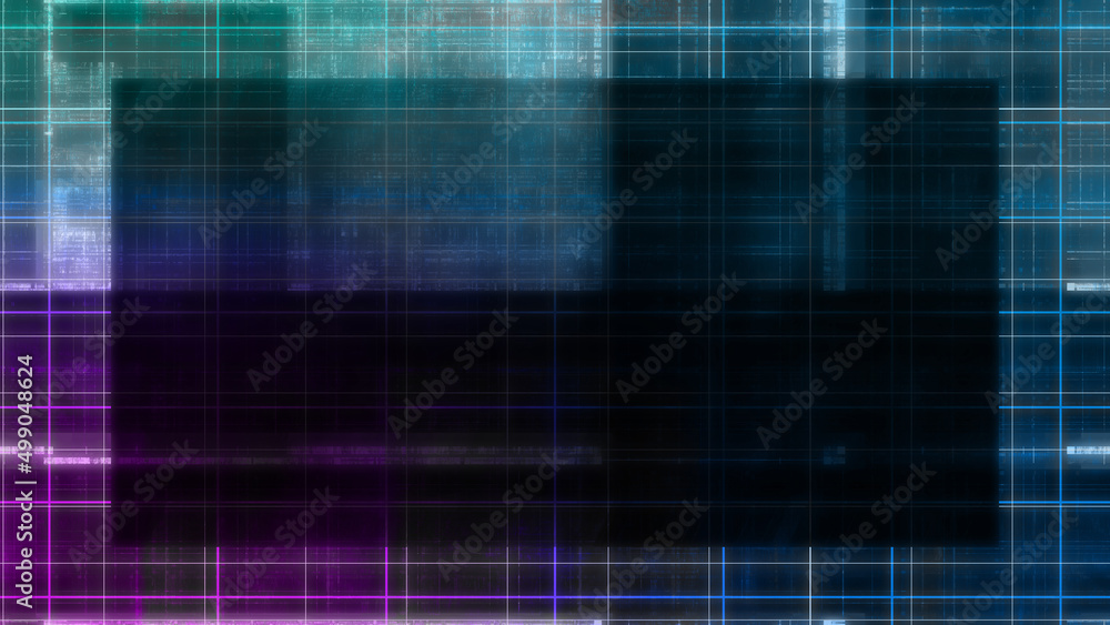 Abstract glitch art grid border background image. Abstract glitch art grid border background image.