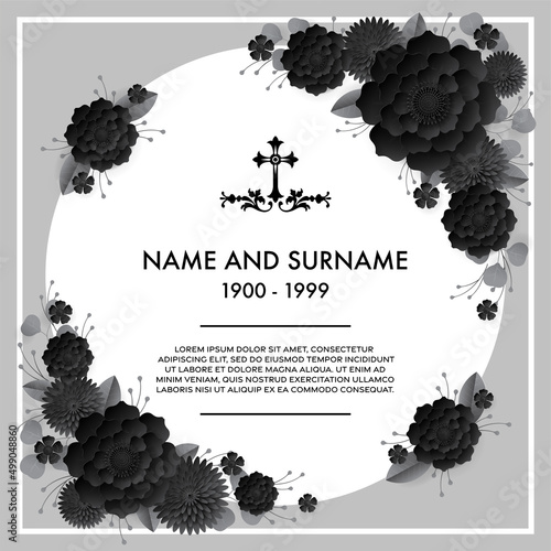 Memorial & Funeral Card