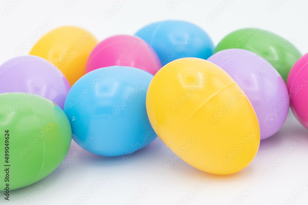Plastic easter eggs
