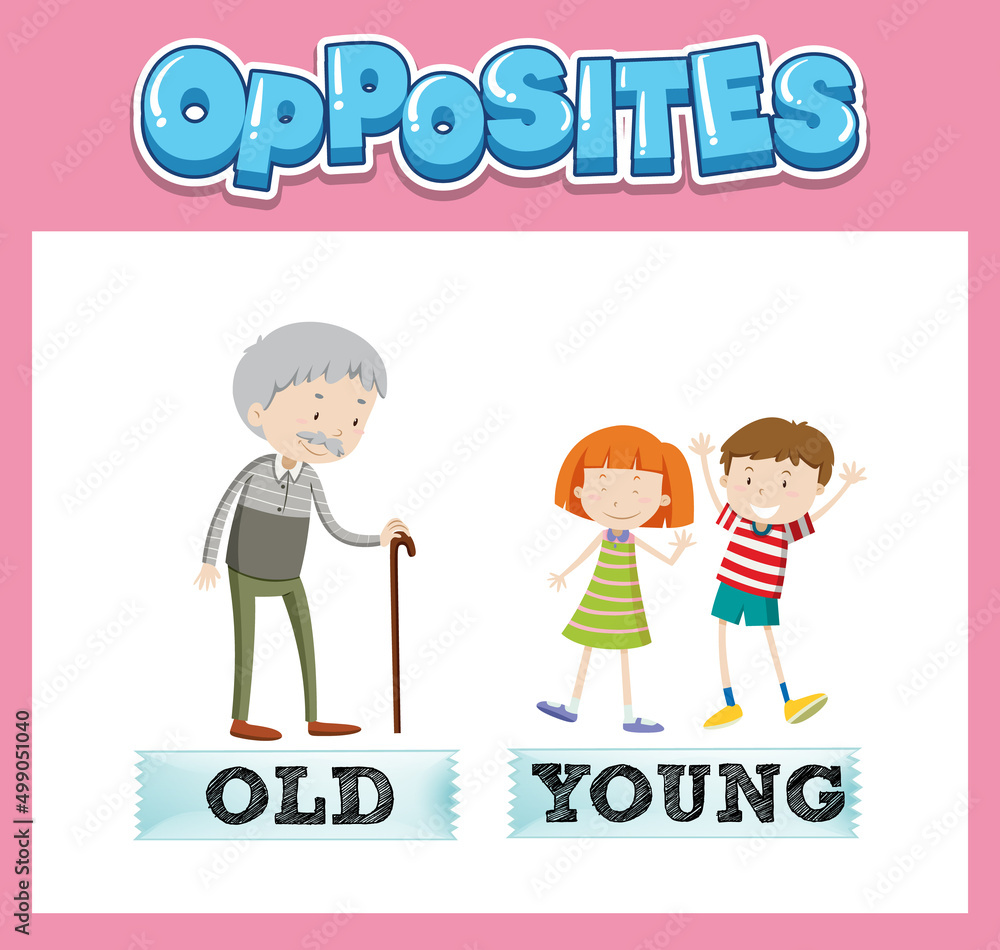 Opposite English words for kids Opposite English words for kids
