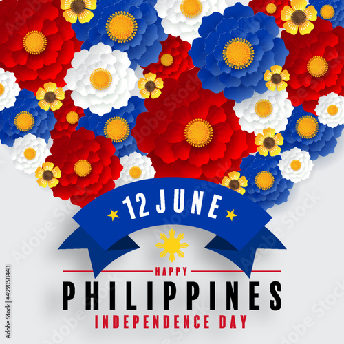 Canvas-taulu Philippines independence day