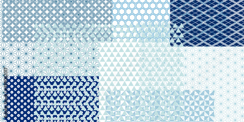 和柄　文様　和紙　背景