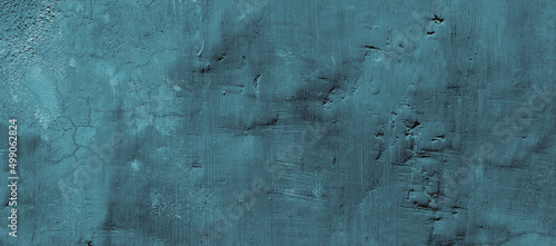 Horizontal blank concrete wall background texture with plaster