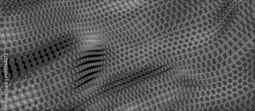 Abstract black transparent circles overlap on background. 3d dynamic vector illustration. Design for banner, flyer, poster, cover or brochure.