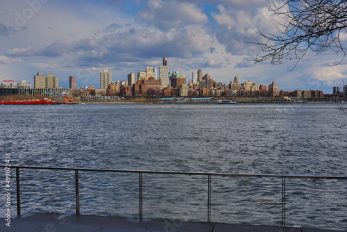 Paisaje de isla en Nueva York