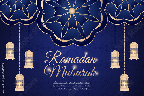 Modern islamic bacground for ramadan moment