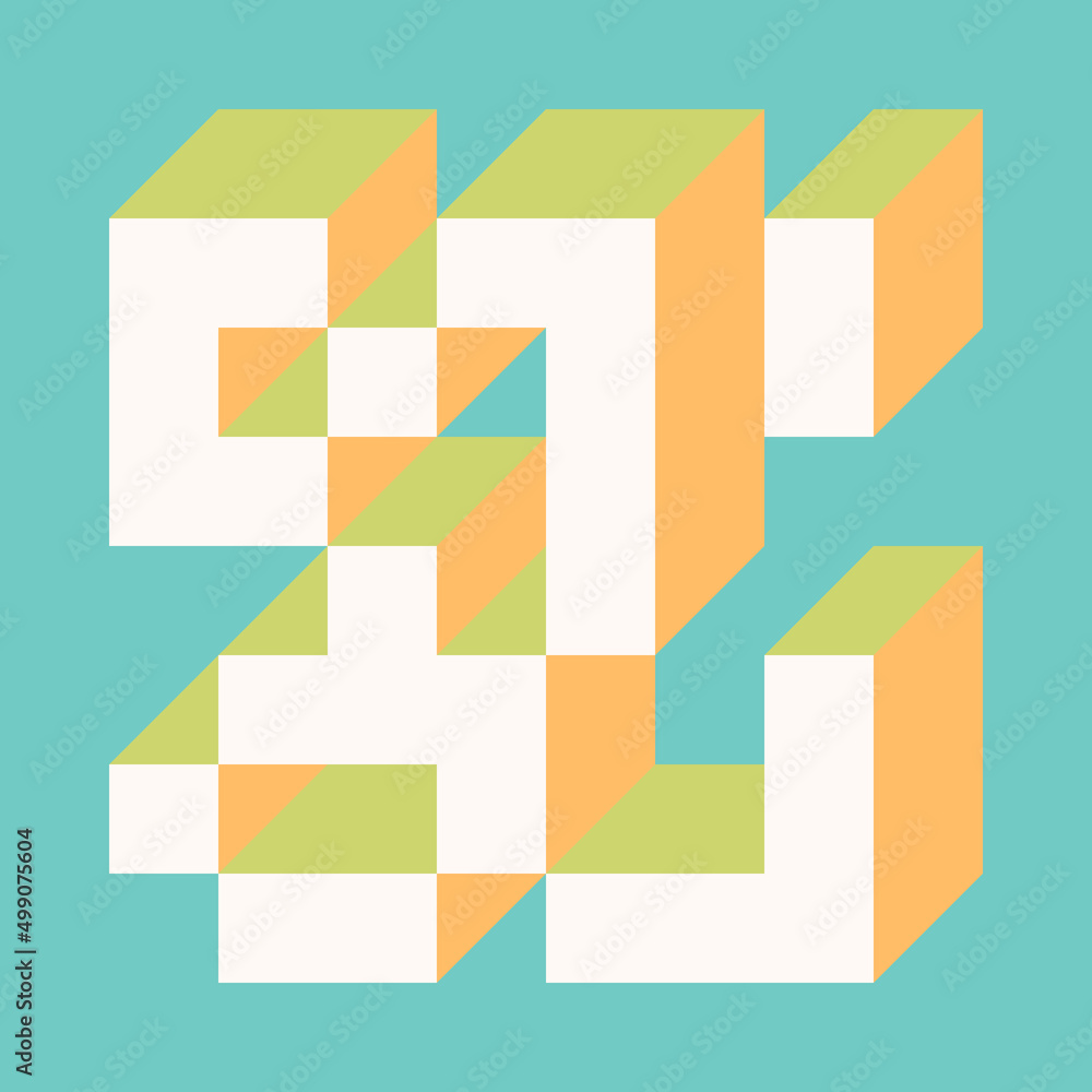 Implementation of Edward Zajec’s “Il Cubo” from 1971. Essentially a Truchet tile set of 8 tiles and rules for placement art illustration Implementation of Edward Zajec’s “Il Cubo” from 1971. Essentially a Truchet tile set of 8 tiles and rules for placement art illustration