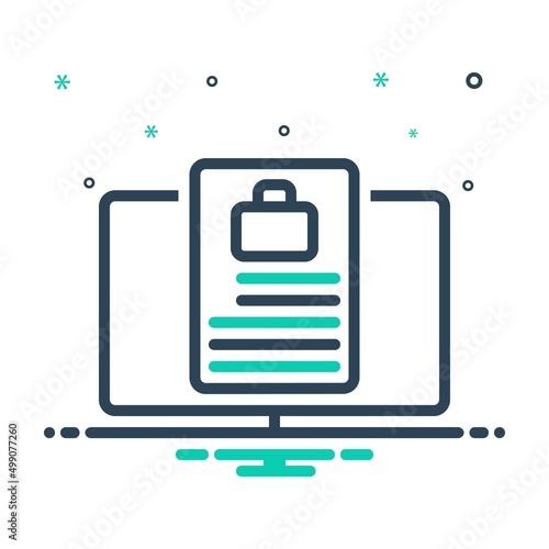 Mix icon for portfolio