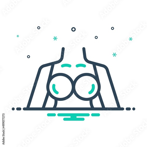 Mix icon for breasts