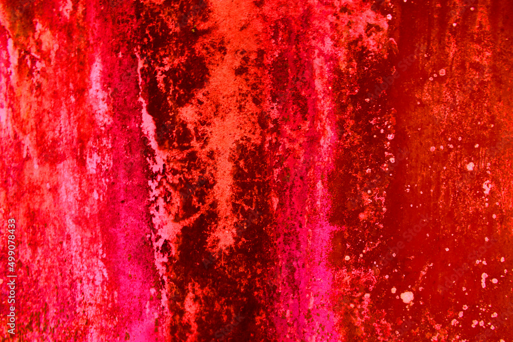 Fototapeta premium Scary concrete cement wall for background, horror and halloween concept and also scary background