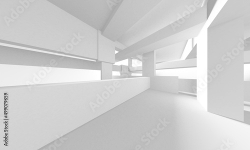Wallpaper Mural Abstract White Architecture Design Concept Torontodigital.ca