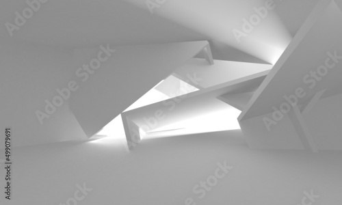 Wallpaper Mural Abstract White Architecture Design Concept Torontodigital.ca