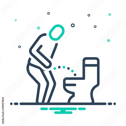 Mix icon for pee