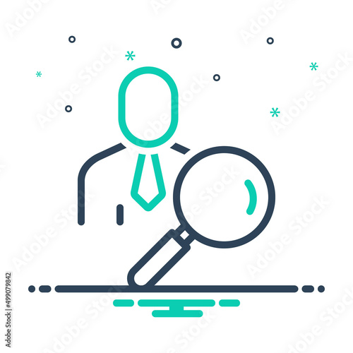 Mix icon for researcher