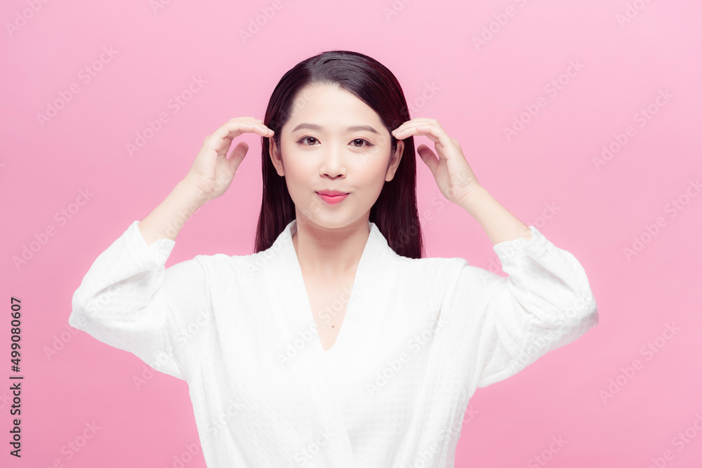 Beauty concept of young asian woman.