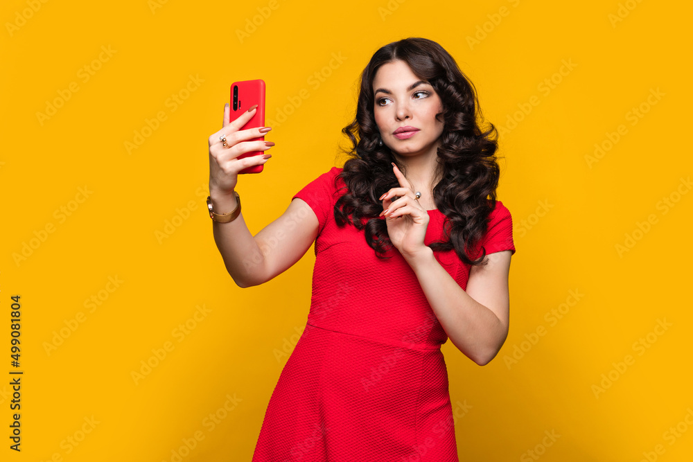 woman girl with cell phone woman girl with cell phone