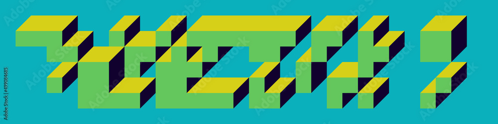 Implementation of Edward Zajec’s “Il Cubo” from 1971. Essentially a Truchet tile set of 8 tiles and rules for placement art illustration Implementation of Edward Zajec’s “Il Cubo” from 1971. Essentially a Truchet tile set of 8 tiles and rules for placement art illustration