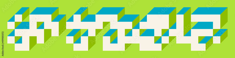Implementation of Edward Zajec’s “Il Cubo” from 1971. Essentially a Truchet tile set of 8 tiles and rules for placement art illustration Implementation of Edward Zajec’s “Il Cubo” from 1971. Essentially a Truchet tile set of 8 tiles and rules for placement art illustration