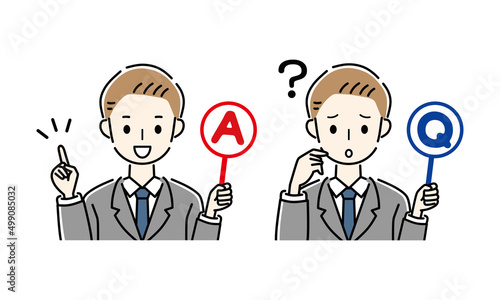 ビジネスマン　Q&A