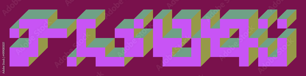 Implementation of Edward Zajec’s “Il Cubo” from 1971. Essentially a Truchet tile set of 8 tiles and rules for placement art illustration Implementation of Edward Zajec’s “Il Cubo” from 1971. Essentially a Truchet tile set of 8 tiles and rules for placement art illustration