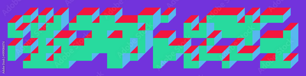 Implementation of Edward Zajec’s “Il Cubo” from 1971. Essentially a Truchet tile set of 8 tiles and rules for placement art illustration Implementation of Edward Zajec’s “Il Cubo” from 1971. Essentially a Truchet tile set of 8 tiles and rules for placement art illustration