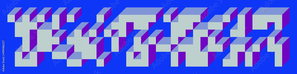 Implementation of Edward Zajec’s “Il Cubo” from 1971. Essentially a Truchet tile set of 8 tiles and rules for placement art illustration Implementation of Edward Zajec’s “Il Cubo” from 1971. Essentially a Truchet tile set of 8 tiles and rules for placement art illustration