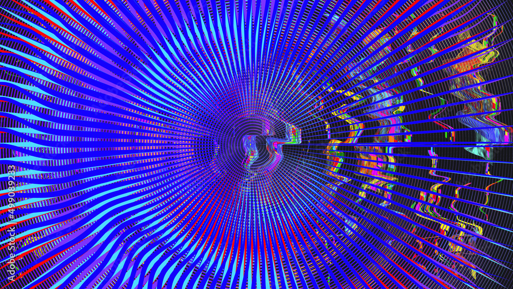 Glitch distorted geometric background . Modern art design . Noise destroyed glitched poster . Trendy defect error background with speed lines . Glitched artwork .Hologram effect .vector Glitch distorted geometric background . Modern art design . Noise destroyed glitched poster . Trendy defect error background with speed lines . Glitched artwork .Hologram effect .vector