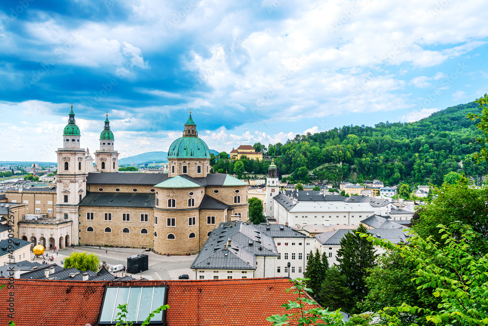 Salzburg Cathedral is the seventeenth-century Baroque cathedral of the Roman Catholic Archdiocese