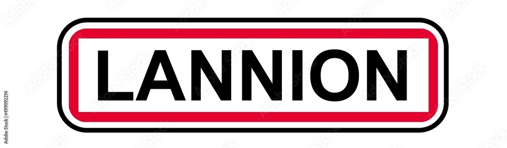 Obraz premium Lannion, Côtes-d'Armor 