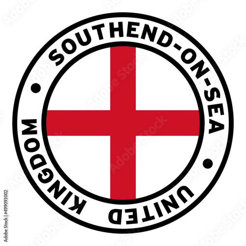 Round Southend-on-Sea United Kingdom Flag Clipart
