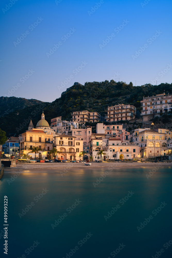 village of cetara in amalfi coast, salerno, naples, positano
