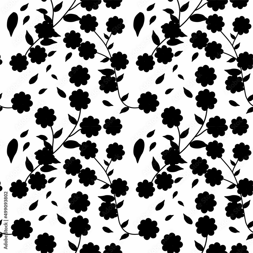 Seamless Pattern With Floral Motifs able to print for cloths, tablecloths, blanket, shirts, dresses, posters, papers. Seamless Pattern With Floral Motifs able to print for cloths, tablecloths, blanket, shirts, dresses, posters, papers.