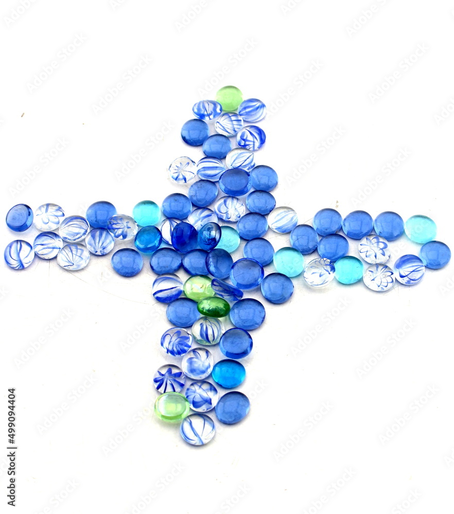 Blue Stones Glass Gems Blue Stones Glass Gems