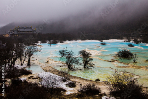 Fototapeta Naklejka Na Ścianę i Meble -  Huanglong National Park, Sichuan province of China